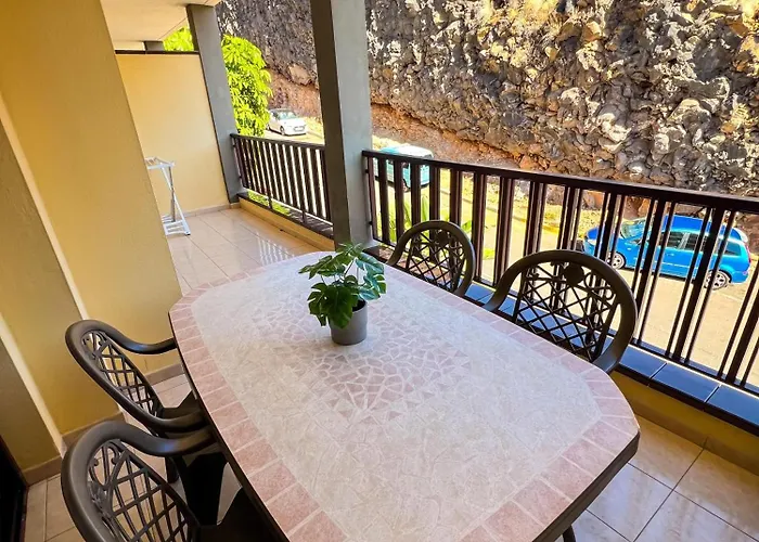 Amazing Pool & Free Wifi Terrace Ac Apartman Puerto de Santiago